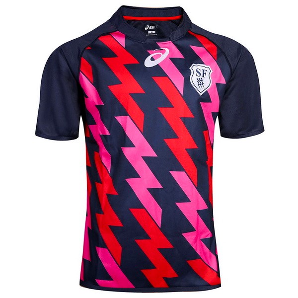 Tailandia Camiseta Stade Français Paris 1ª Kit 2017 2018 Azul